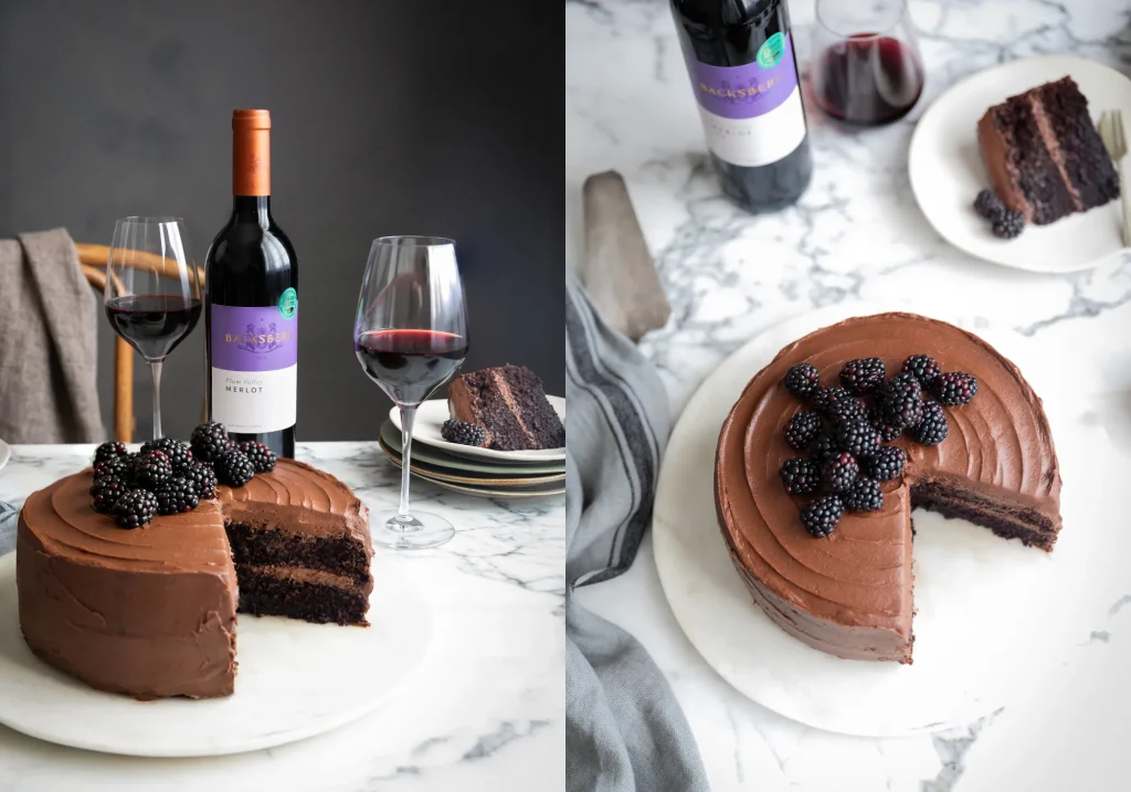 wine+cake